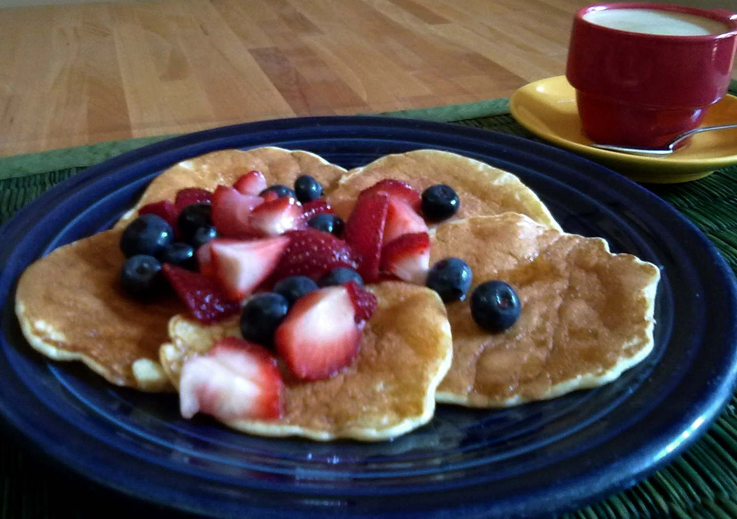 Y para desayunar... ¡pancakes!