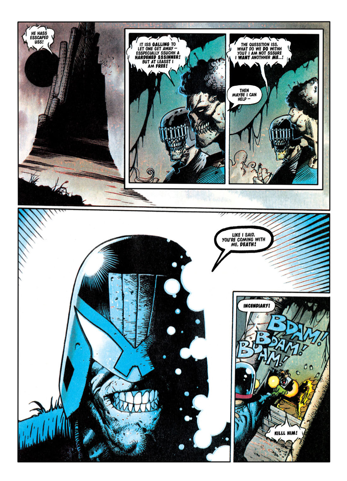 Read online Judge Dredd: The Complete Case Files comic -  Issue # TPB 25 - 148