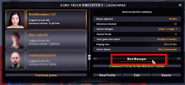 Cara Install Mod Euro Truck Simulator 2