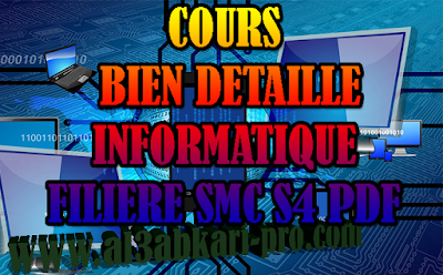 COURS DE MODULE INFORMATIQUE, filière SMC S4 PDF