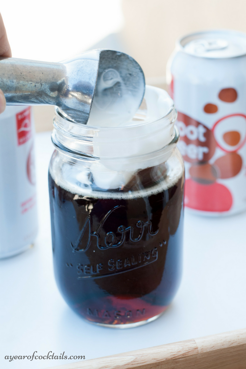 Spiked Root Beer Float A Year of Cocktails