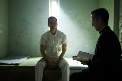 Michael Fassbender and James Sobol Kelly in Assassin's Creed Movie