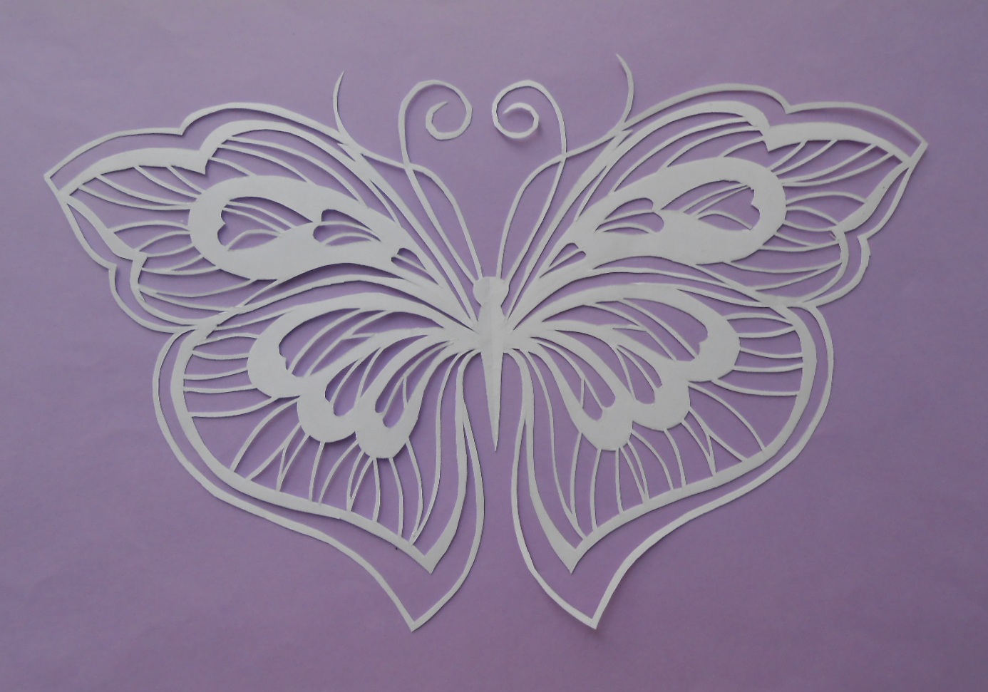 Бумажная филигрань: Бабочка
