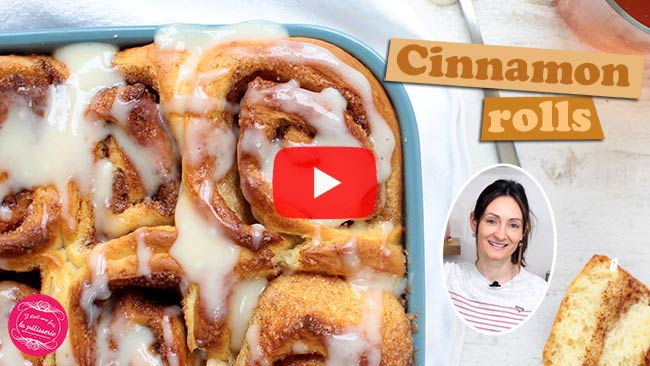 vidéo recette cinnamon rolls