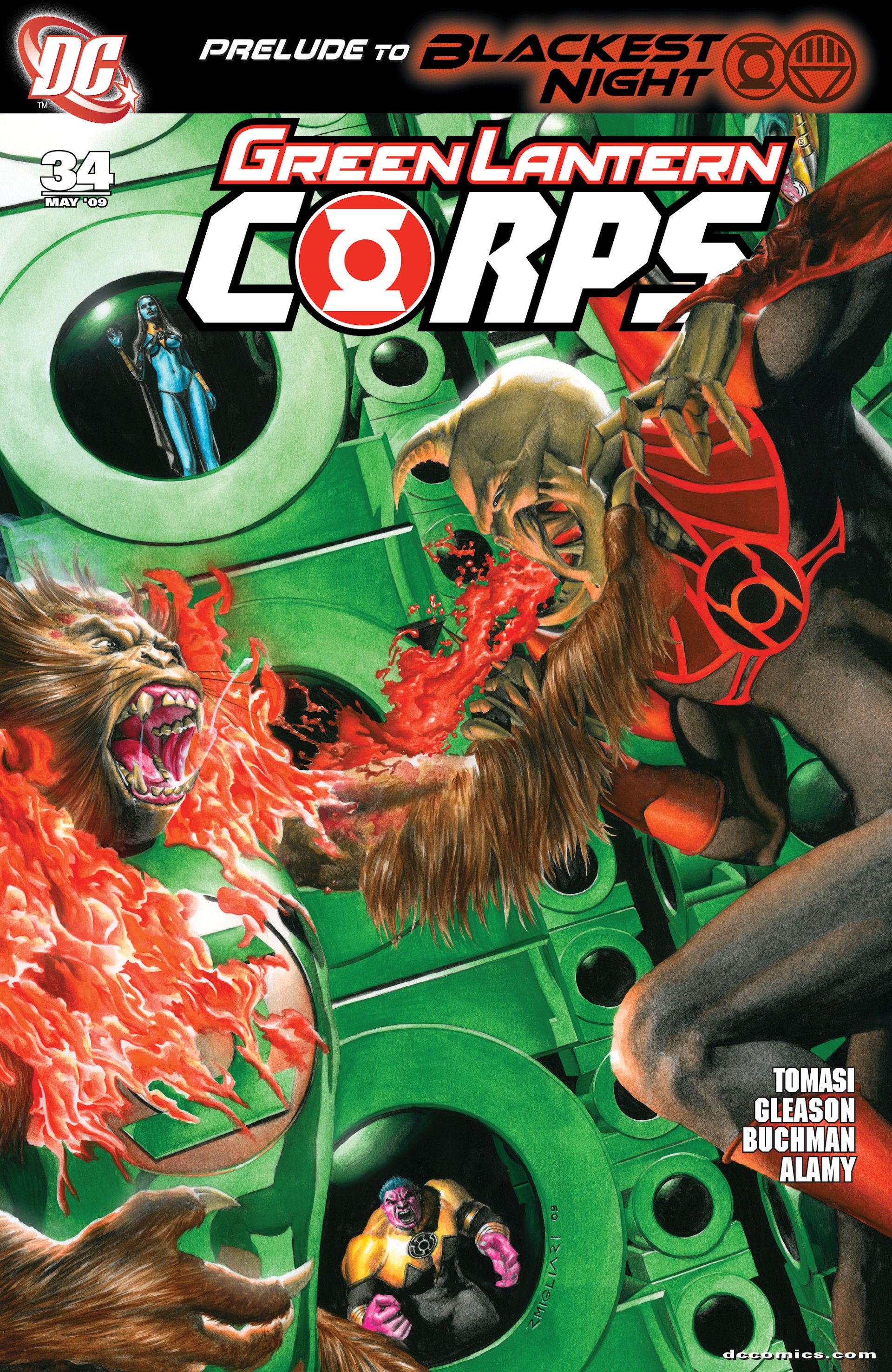 Read online Green Lantern Corps (2006) comic -  Issue #34 - 2