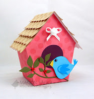 Paper Birdhouse DIY Birdhouse