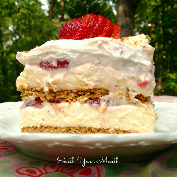 Icebox Cake With Cream Cheese Pineapple Banana And Cherries Icebox Cake With Cream Cheese Pineapple Banana And Cherries
