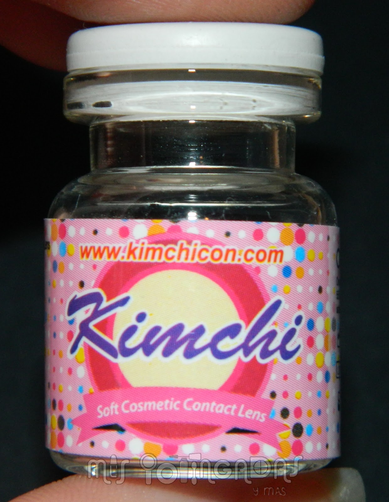 MIS POTINGADAS y más Circle Lenses Kimchi Maki Grey Colaboración