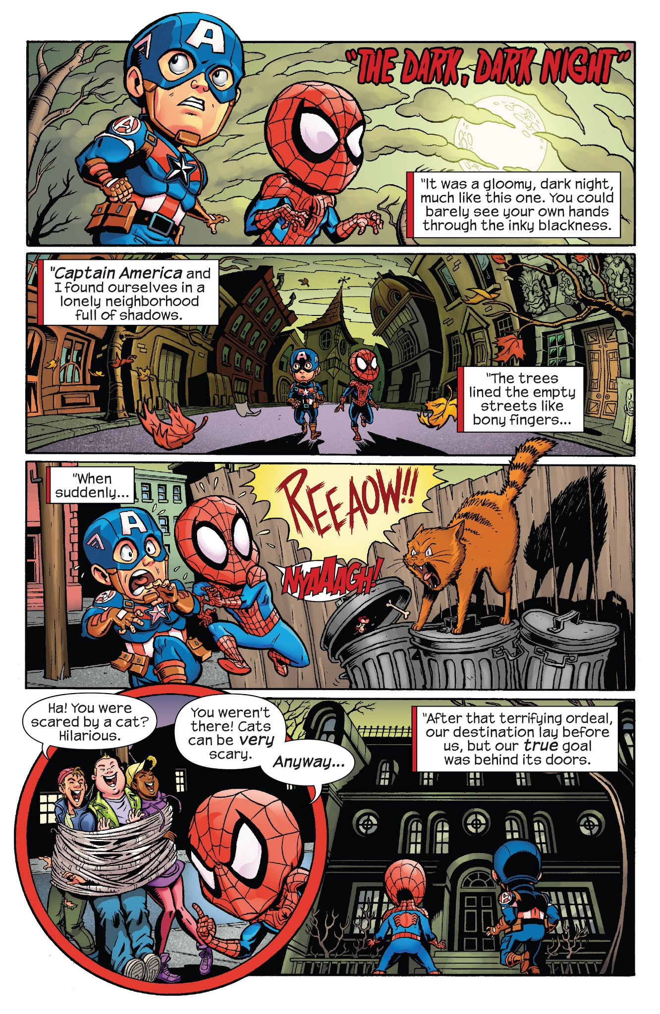 Read online Marvel Super Hero Adventures: Captain Marvel - Halloween Spooktacular comic -  Issue # Full - 5