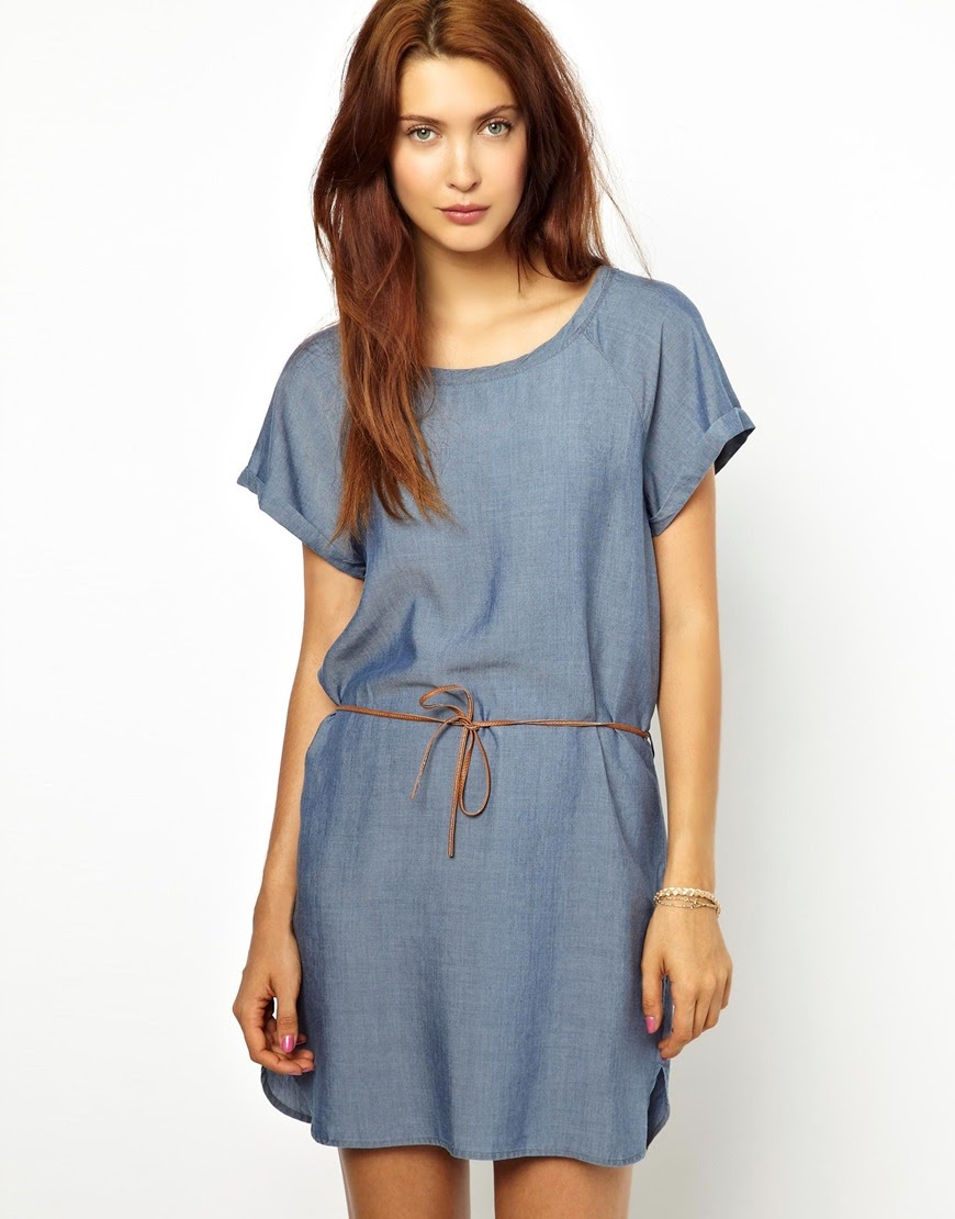 [Her] Sunday's Best : New Obsession | Chambray Shirt Dress