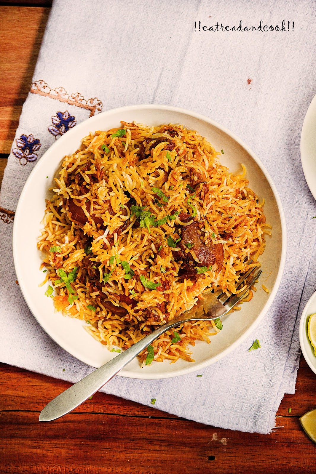 Traditional Muslim Biryani