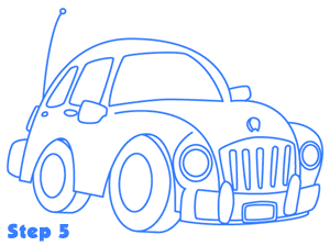 Best Car Logos: cartoon cars drawings