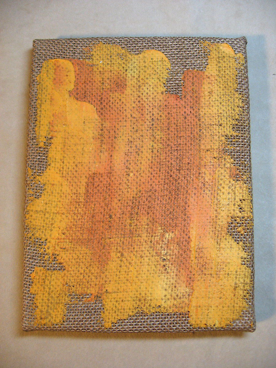 Eclectic Paperie Sweet Summer Burlap Canvas