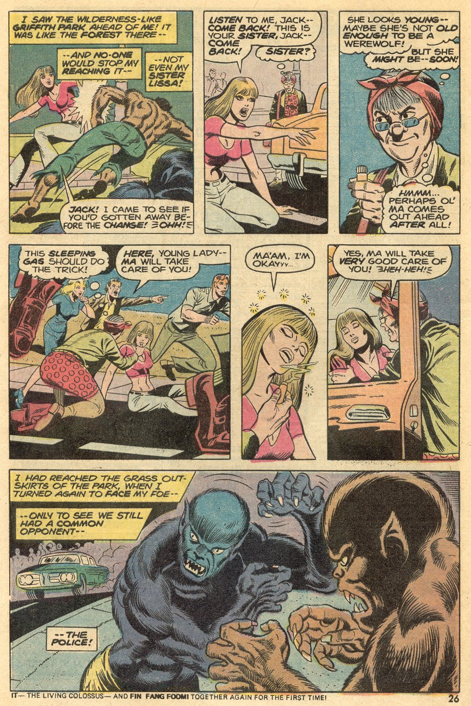 Read online Werewolf by Night (1972) comic -  Issue #18 - 17