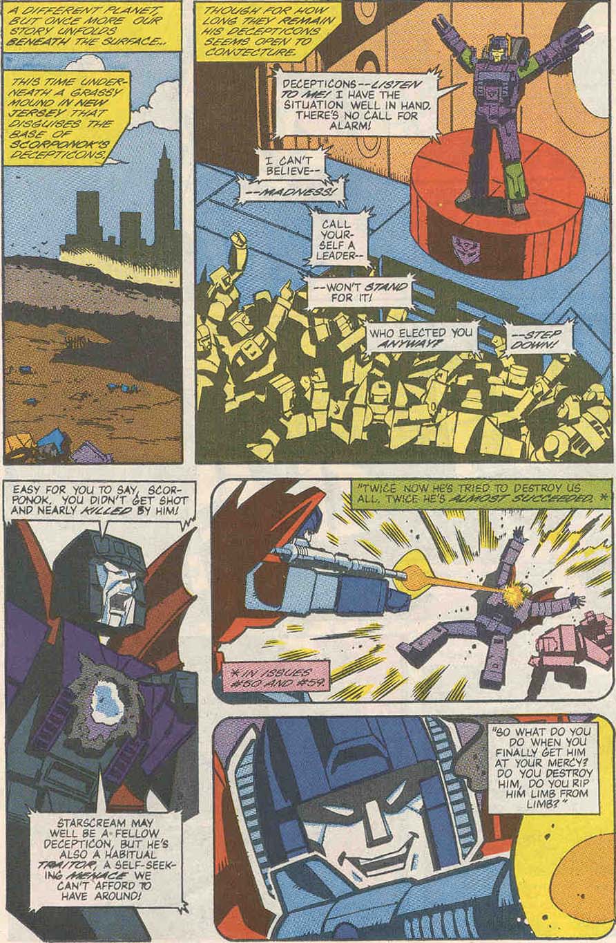 Read online The Transformers (1984) comic -  Issue #61 - 10