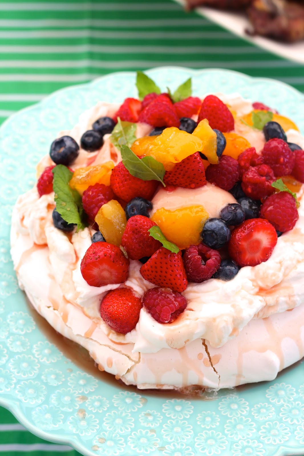 As Minhas Receitas: Pavlova de Verão