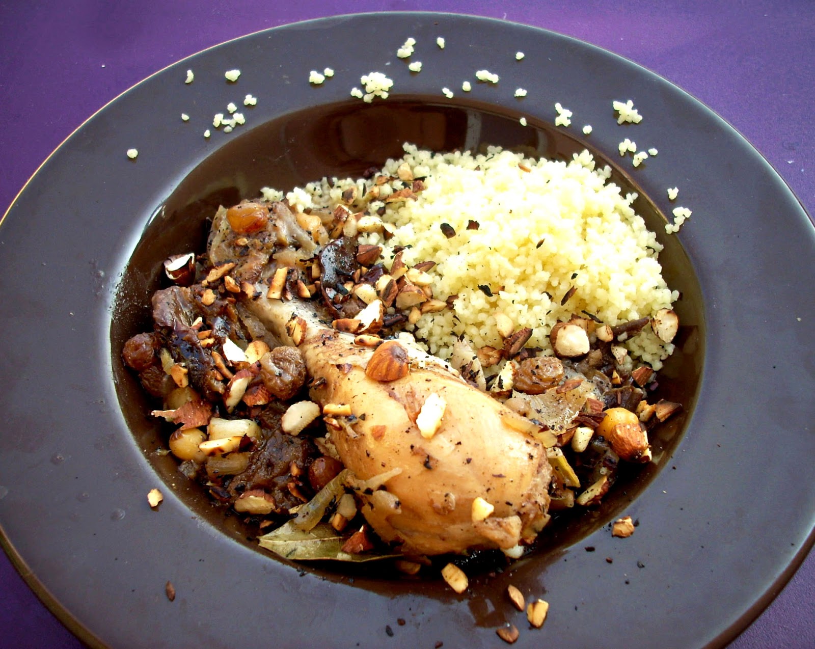 Tajine Express Poulet / Pruneaux La Femme à Tête de Chou