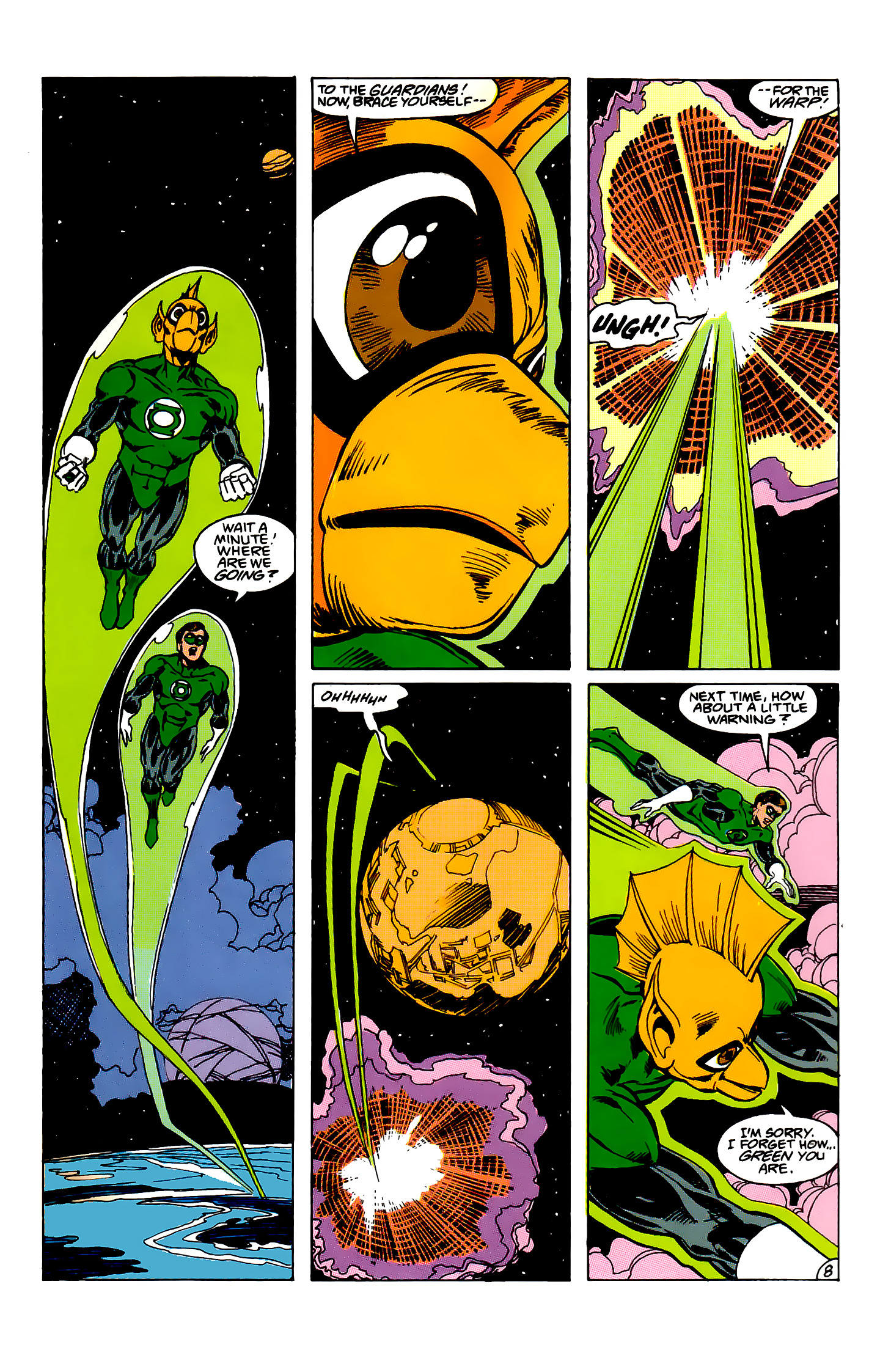 Read online Green Lantern: Emerald Dawn comic -  Issue #4 - 9