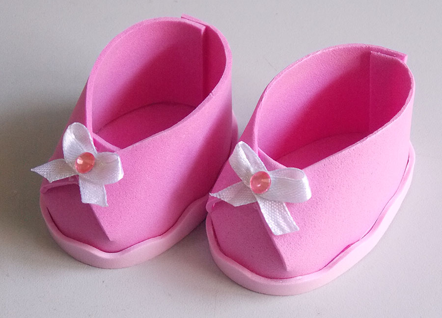 Safine Baby Sapatinho De Bebe Eva Hot Sapatinho De Croche Vermelho