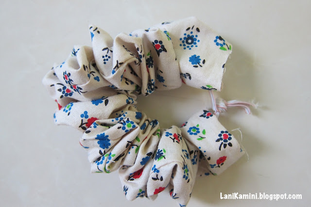 Cara Membuat Ikat Rambut Scrunchie Tanpa Mesin Jahit