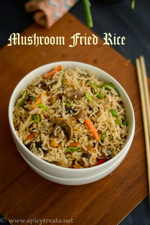 Mushroom Fried Rice 