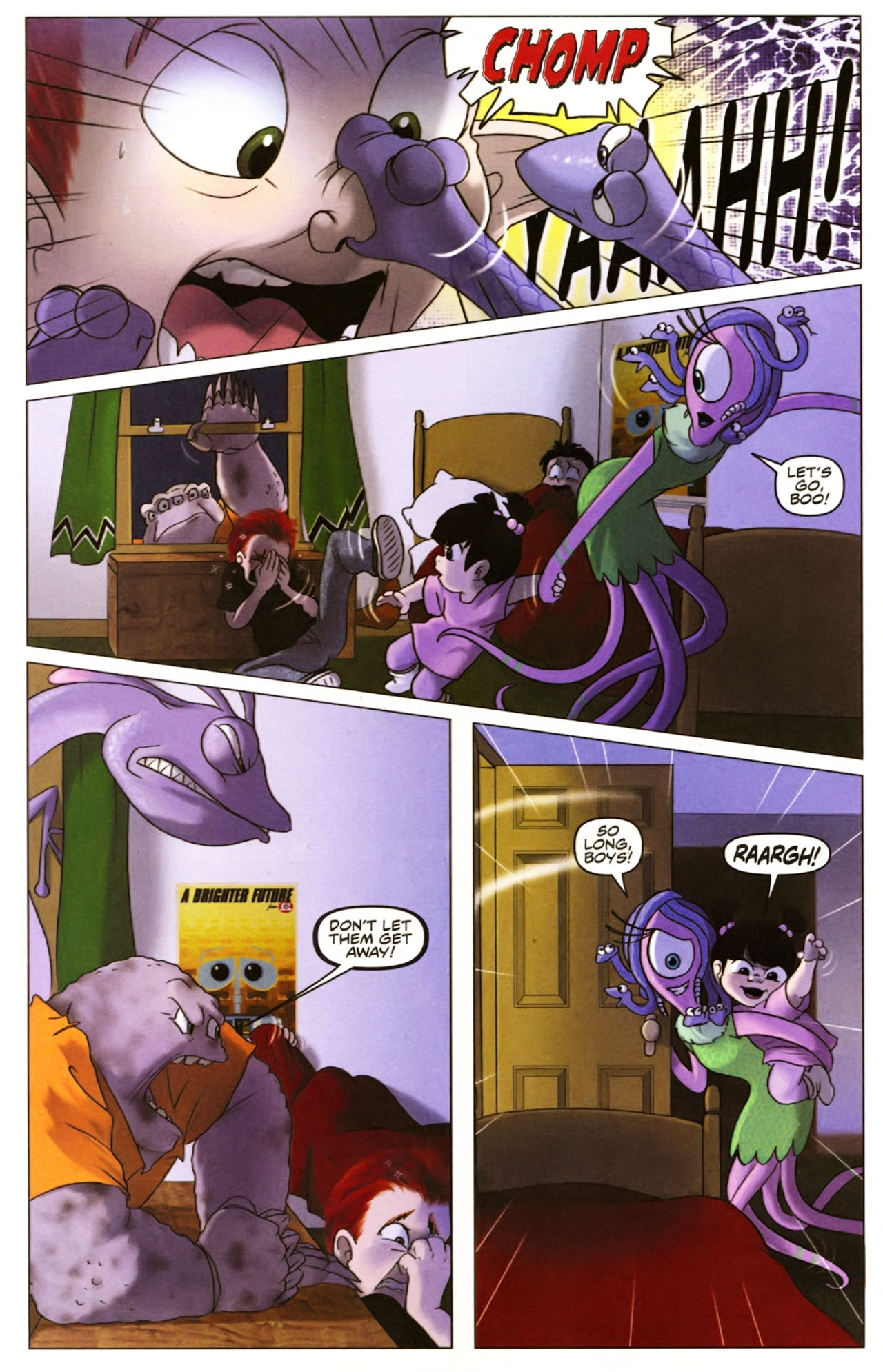 Read online Monsters, Inc: Laugh Factory comic -  Issue #4 - 21