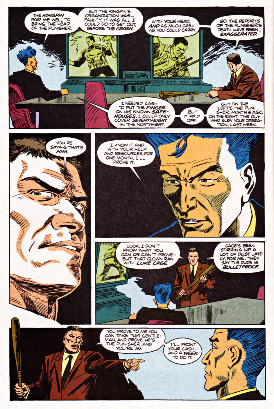 Read online The Punisher (1987) comic -  Issue #62 - Fade... to white - 3