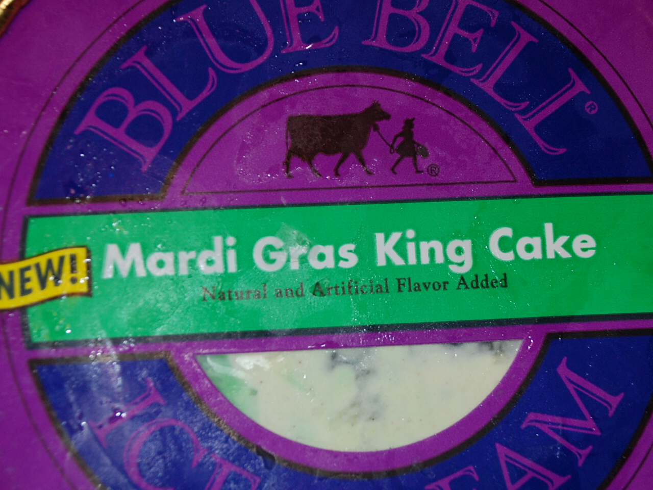 Cream ice cake king mardi gras seaux screaming but now will