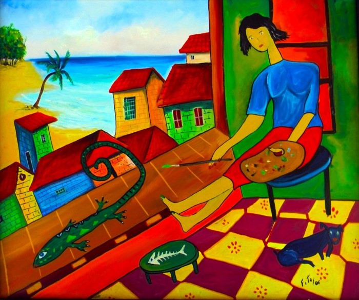 Кубинский художник. 