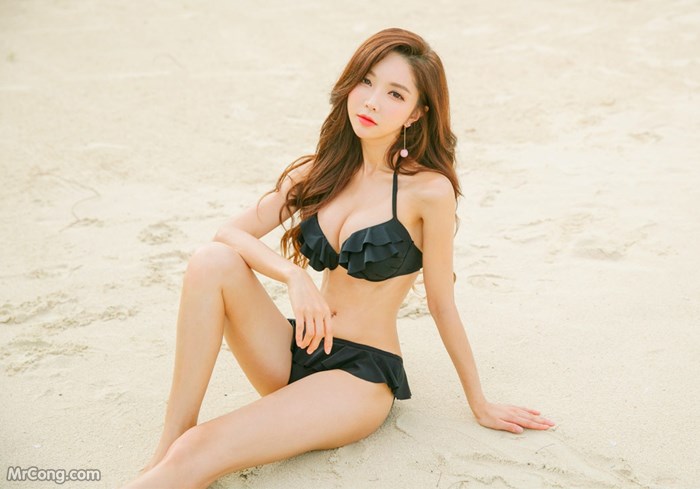 Beautiful Park Soo Yeon in the beach fashion picture in November 2017 (222 photos) photo 4-13