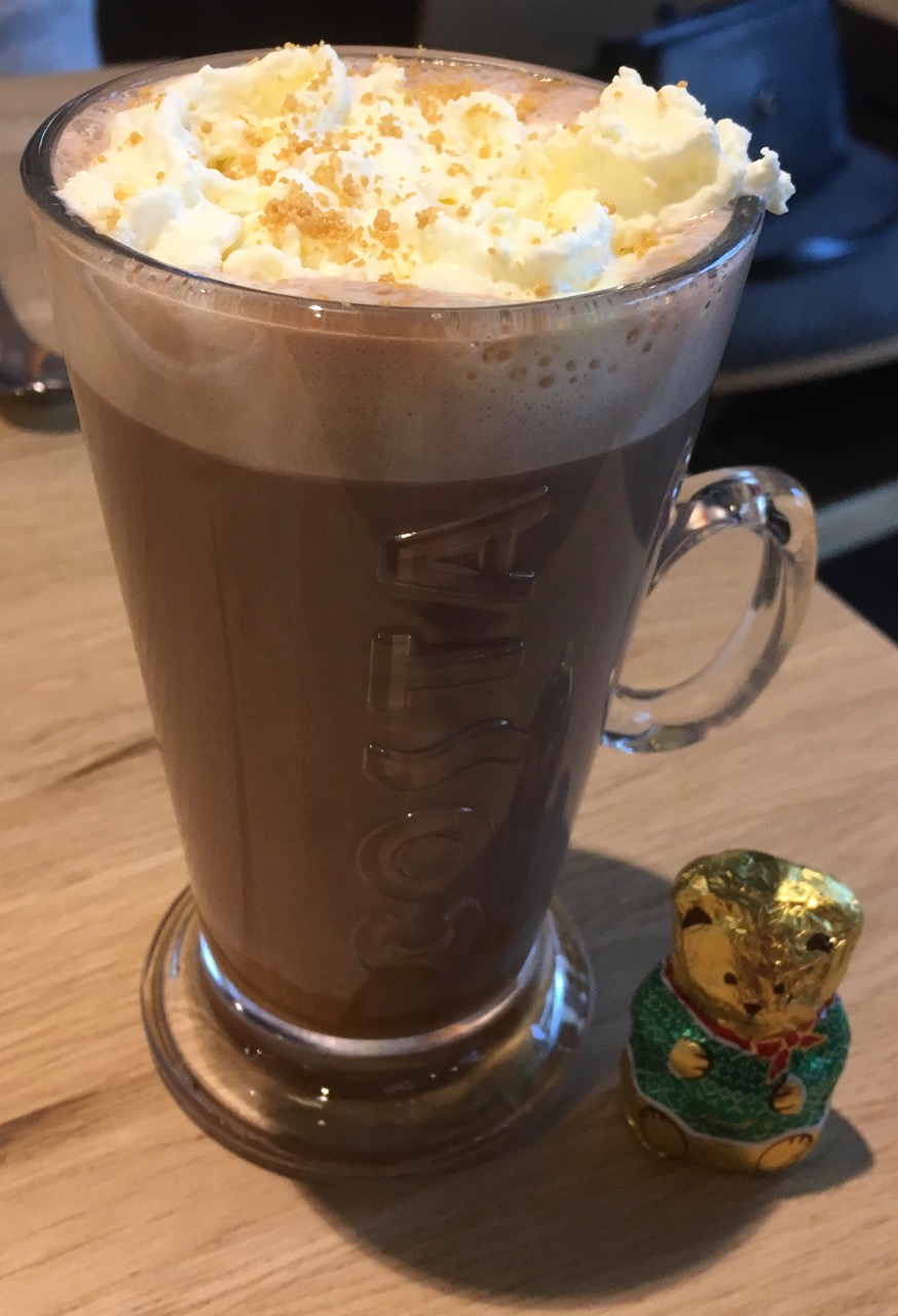 FOODSTUFF FINDS Billionaire's Hot Chocolate (Costa) By Cinabar