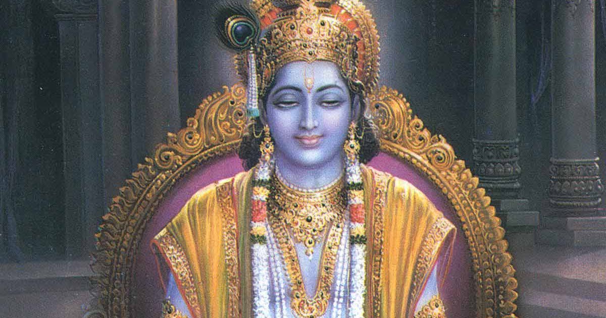Lord Krishna Doing Meditation Lord Krishna Doing Meditation