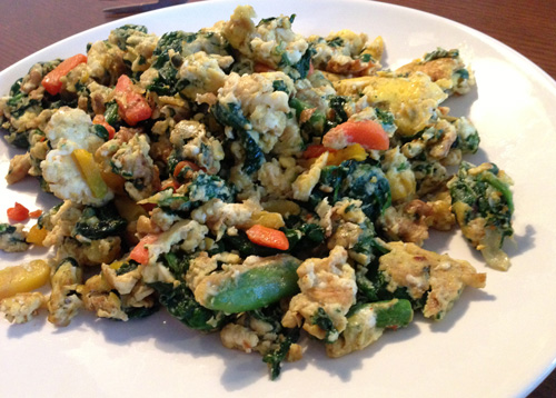 Low Carb Recipe For You: Eggs and Vegetables Fried in Coconut Oil ...