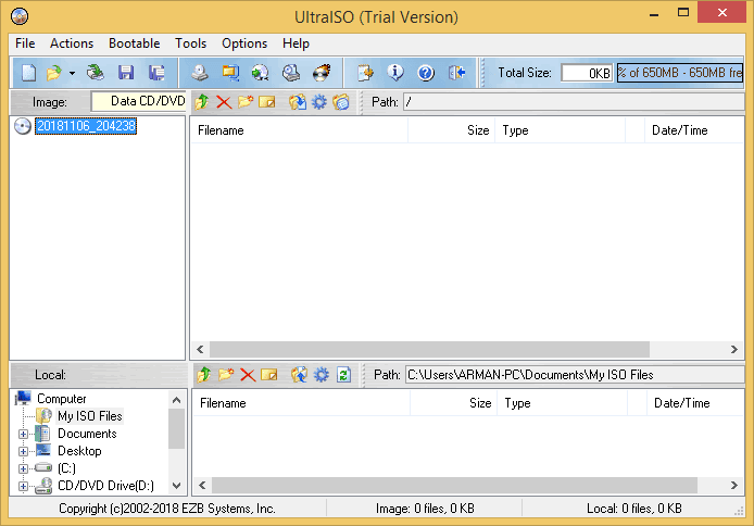 تحميل برنامج الترا ايزو Ultraiso 2018 لحرق اسطوانات الايزو