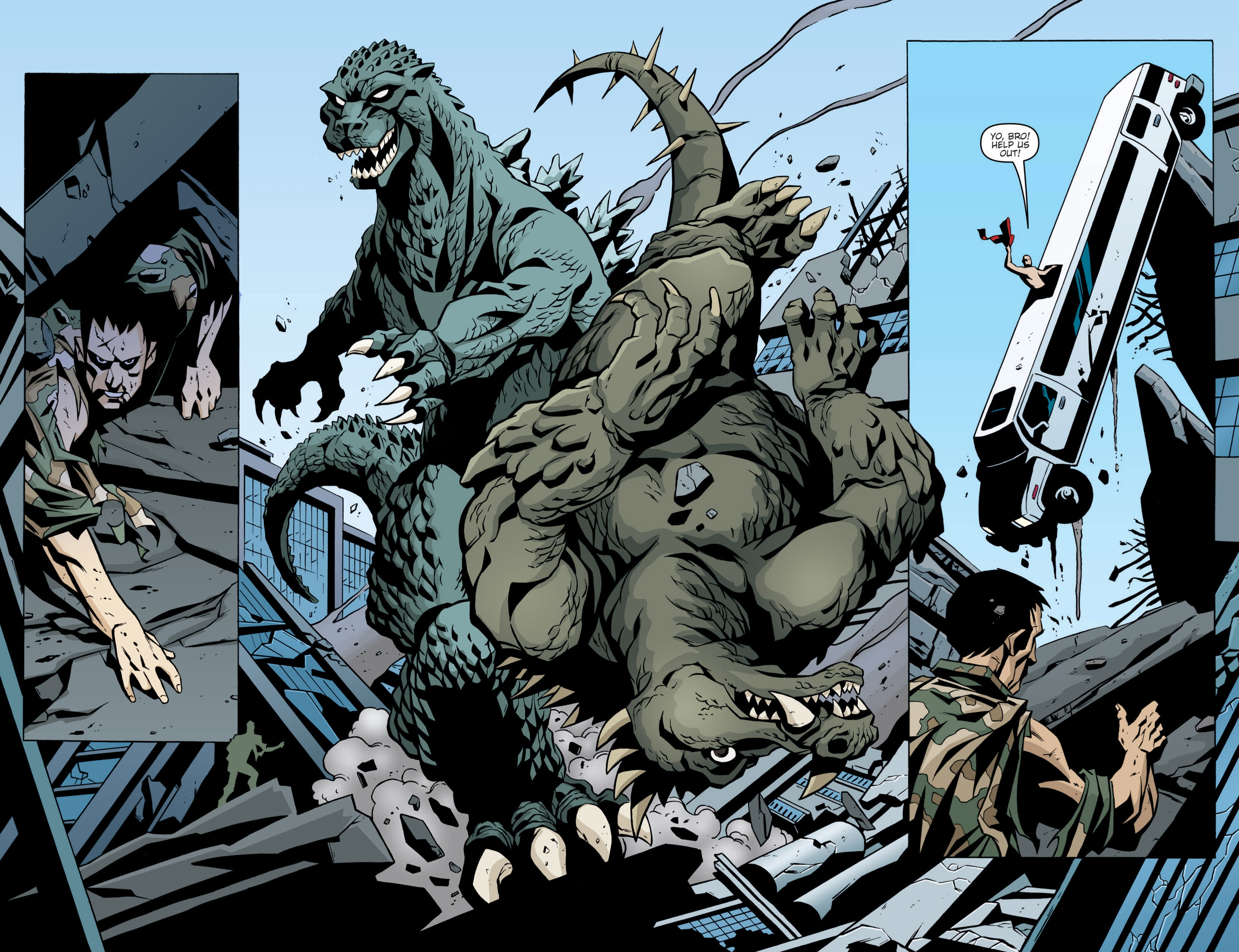 Read online Godzilla: Kingdom of Monsters comic -  Issue #4 - 20