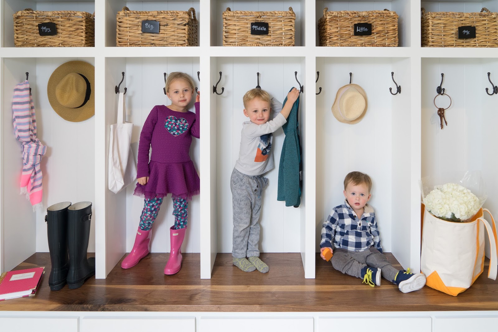 the penny parlor mudroom