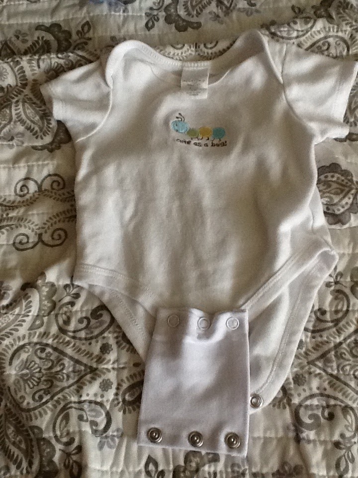 First time mom of a baby boy Illustrated Review Onesie Extender