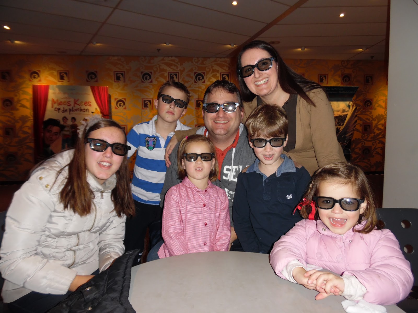 First time to 3D movie: Penguins of Madagaskar!