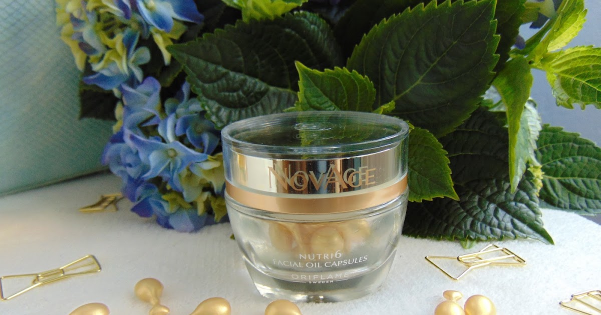 NovAge Nutri6 Facial Oil Capsules Złote kapsułki z Oriflame Kobiecy
