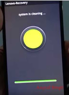 cleaning system - hard reset lenovo A7000