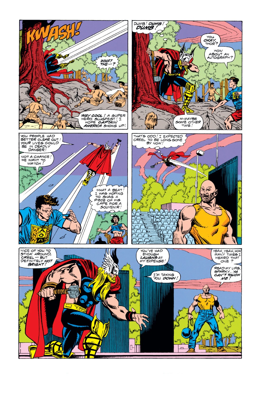 Read online Thor (1966) comic -  Issue #436 - 16
