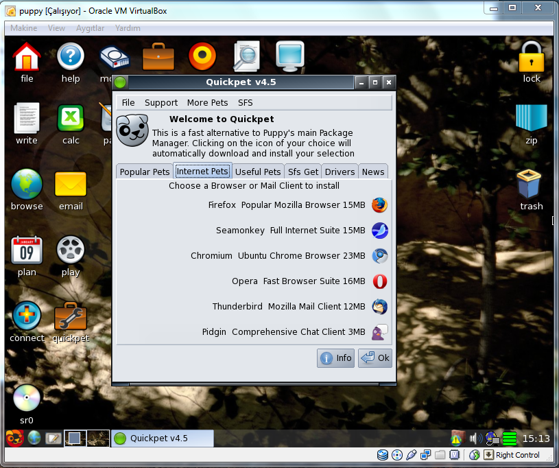 Puppy Linux 5.2.5 Resimli İncelemesi Linux Dünyam