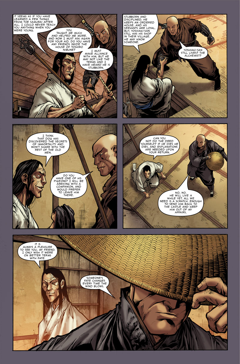 Read online Samurai's Blood comic -  Issue #5 - 10