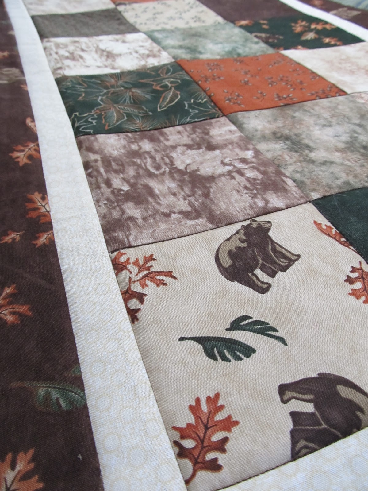 Table Runners with Birchbark Lodge