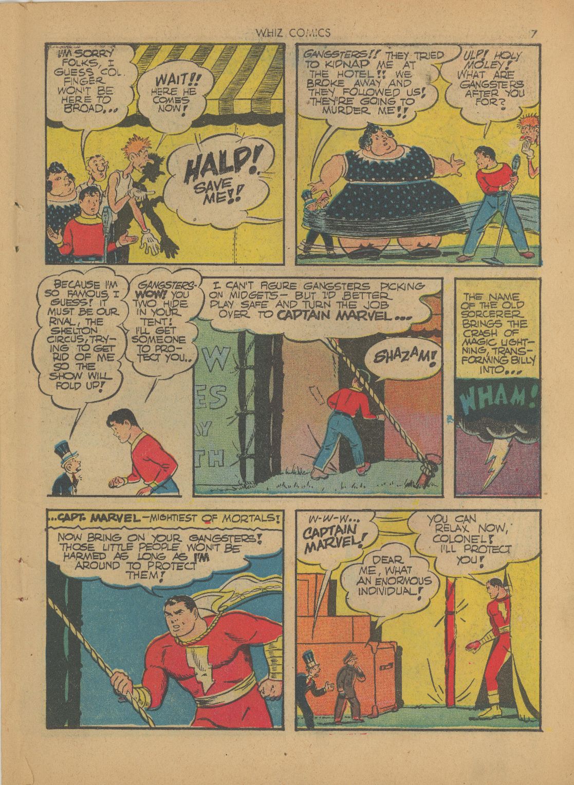 Read online WHIZ Comics comic -  Issue #37 - 7