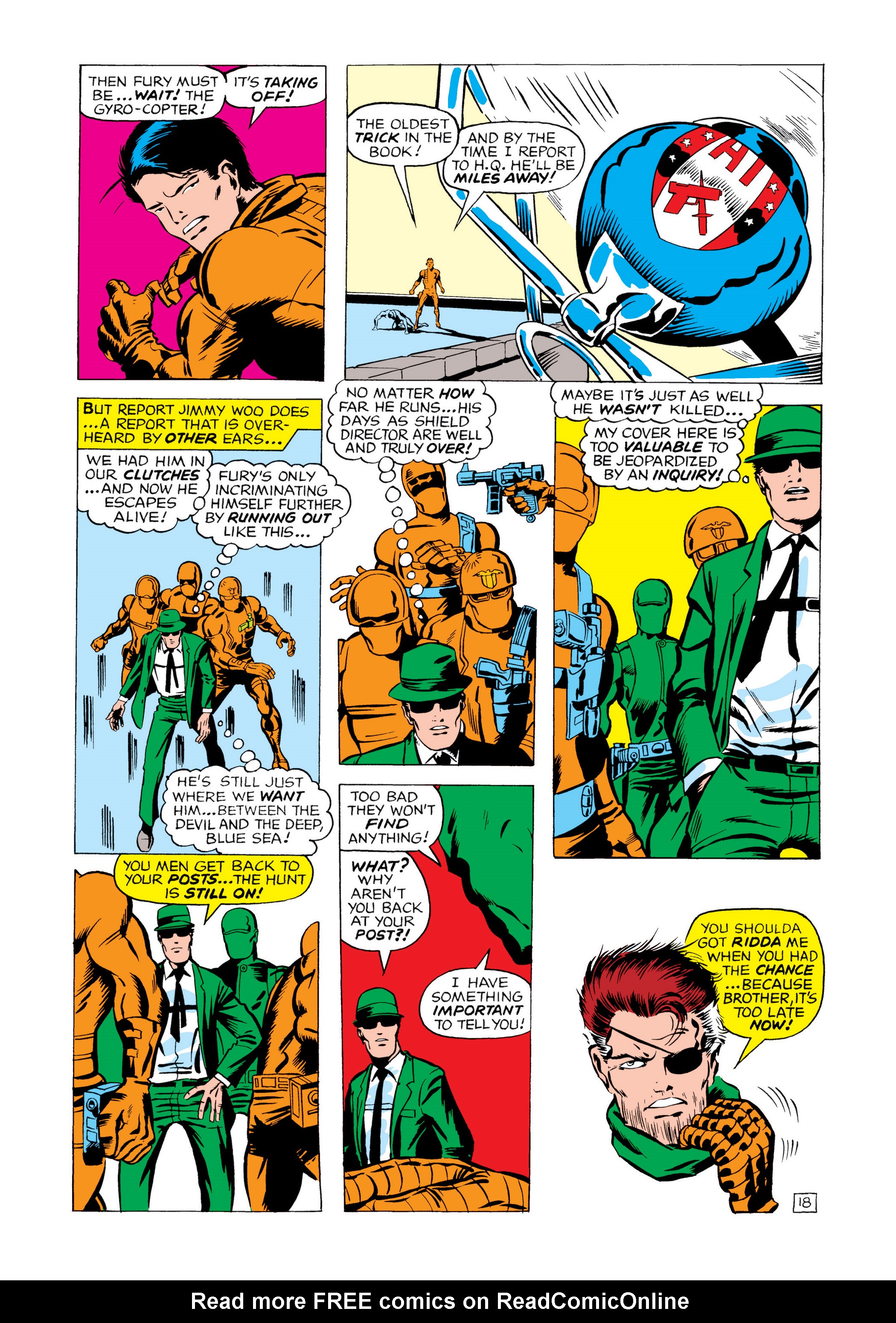 Read online Marvel Masterworks: Nick Fury, Agent of S.H.I.E.L.D. comic -  Issue # TPB 3 (Part 2) - 91