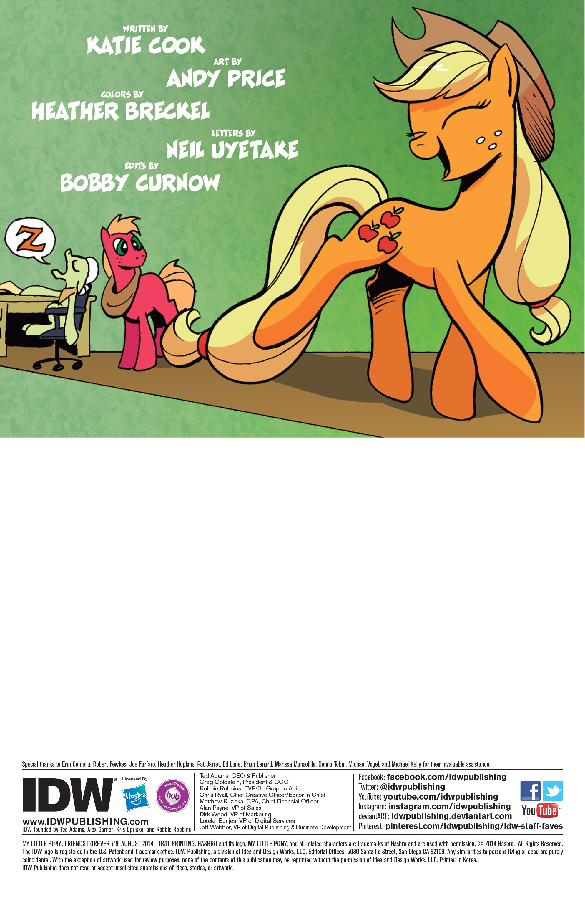 Read online My Little Pony: Friends Forever comic -  Issue #8 - 2