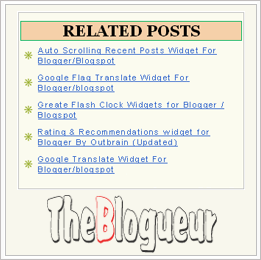 Related Posts Blogger