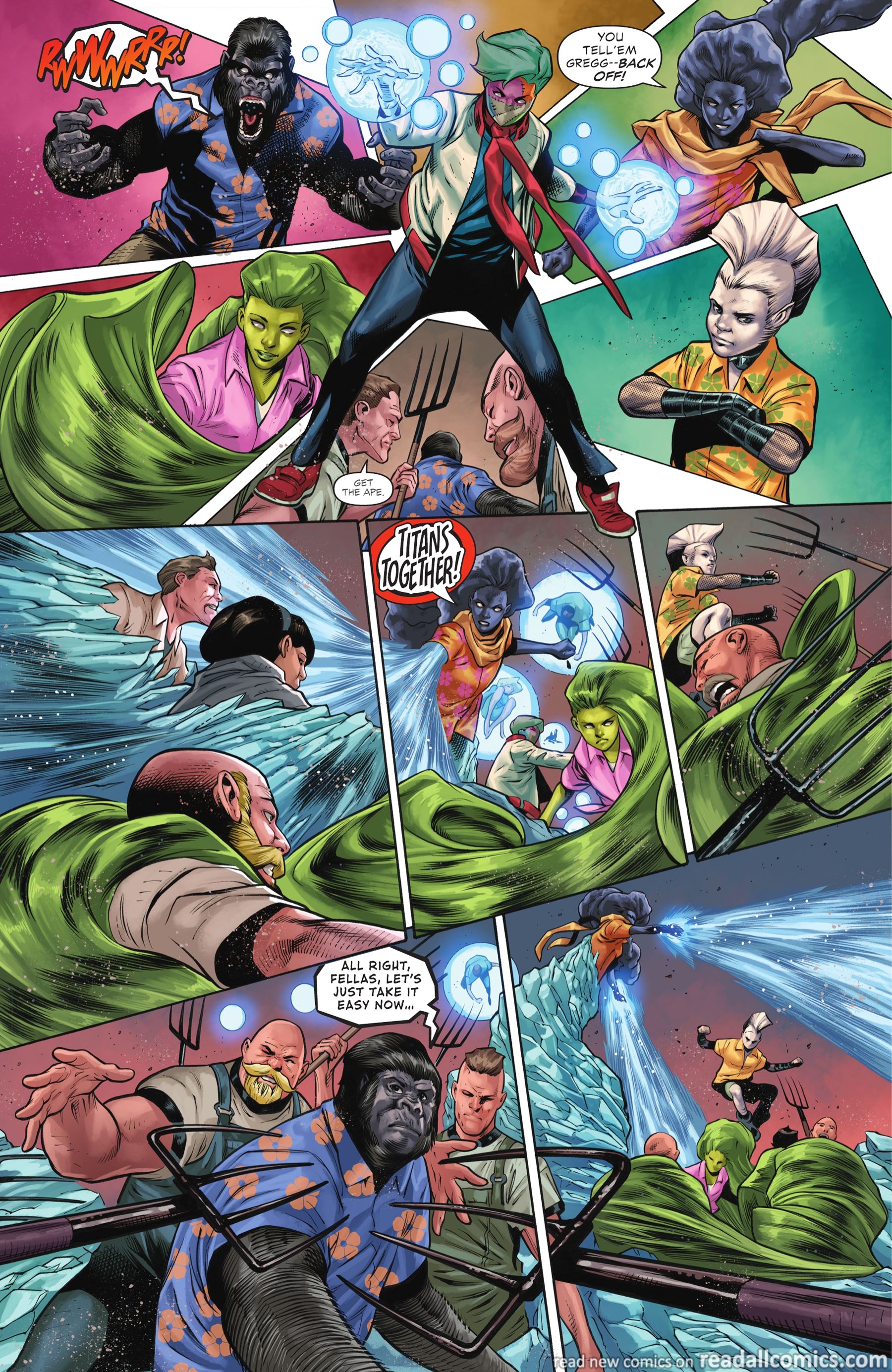 Teen Titans Academy #1 chapter 6 page 10