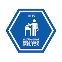 Outstanding Research Mentor Badge 2015